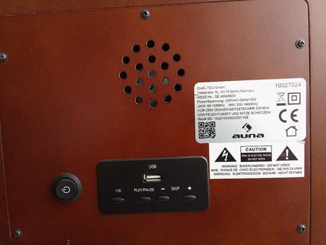 Retro rádio auna 1901, 