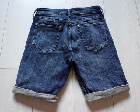 Riflové kraťasky h&m slim fit, h&m,m