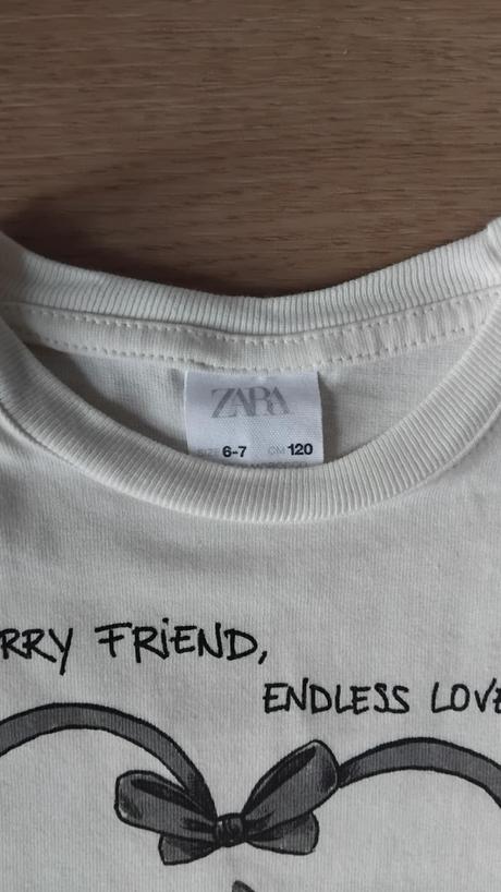 Tričko s krátkym rukávom zara, zara,122