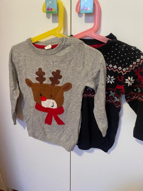 Vianočné svetríky h&m, 92