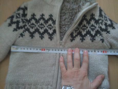 Teplý svetrík s kožušinkou vnútri, cherokee,86
