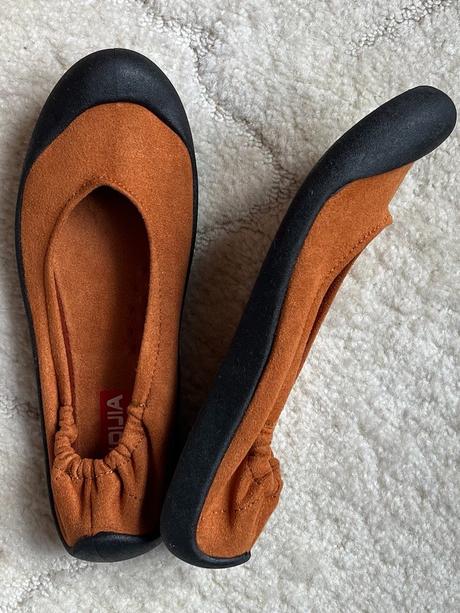 Hnedé baleríny 36-37, 36