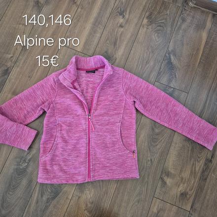 Mikina flis, alpine pro,140