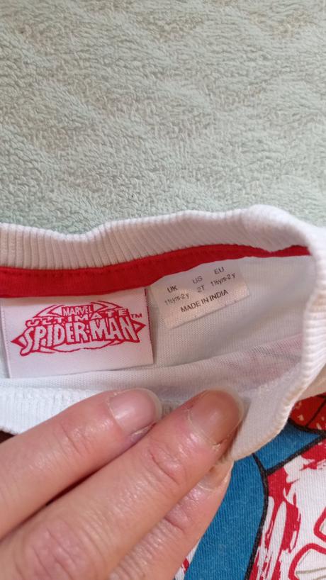 Tricka spiderman balenie, marvel,92