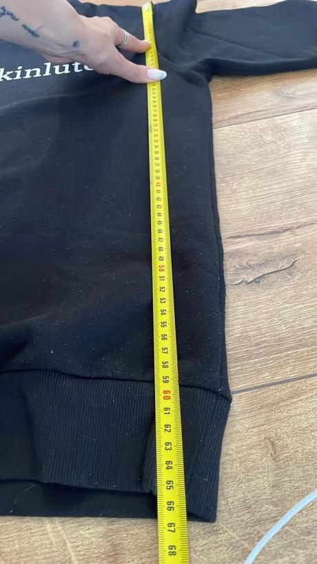 Čierna pánska mikina s nápisom, house,m