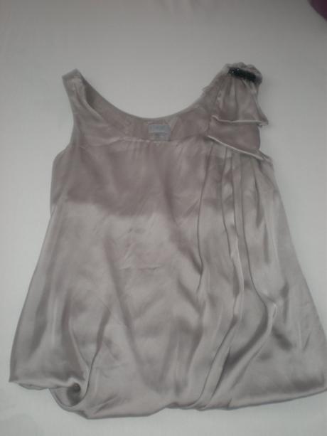 Šedý top, h&m,34