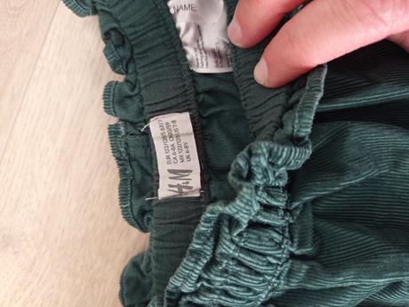 Menčestrova sukňa, h&m,128