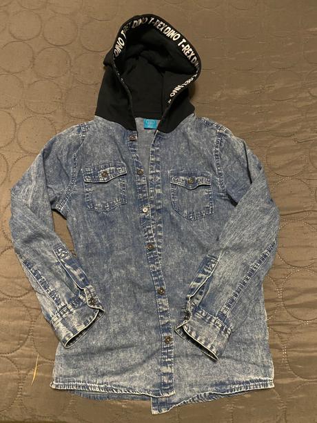 Štýlová košela s kapucňou, pepco,134