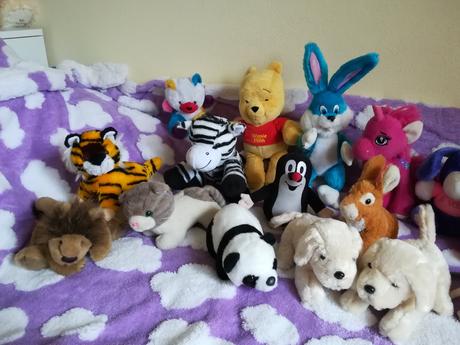 Plyšové hračky mix 3-5e, 