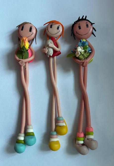 Magnetky dlhonohé dievčatá, 