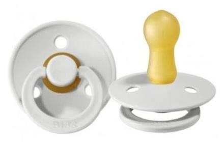 Bibs cumlík z prírodného kaučuku haze (m) 1ks, 6m+, bibs