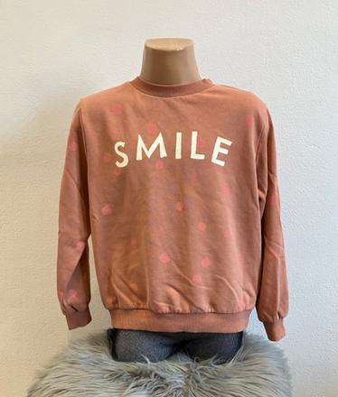 Dievčenská bodkovaná mikina s nápisom h&m (122), h&m,122