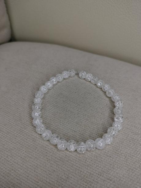 Handmade náramok z krištáľu, 