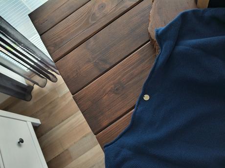 Rich&royal luxusný navy tmavo modrý voľný sveter, l