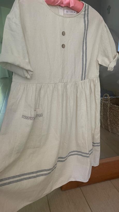 Ľanové šaty zara aj tehotenské, zara,s