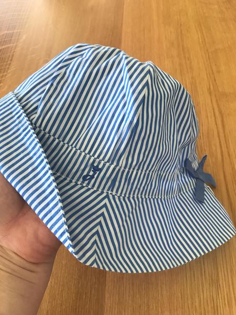 Jacadi modern pásikovaný klobúčik veľkosť 55, jacadi,56