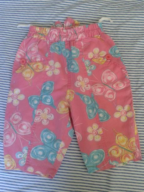 Nohavice s mašličkou vzadu, baby club,68