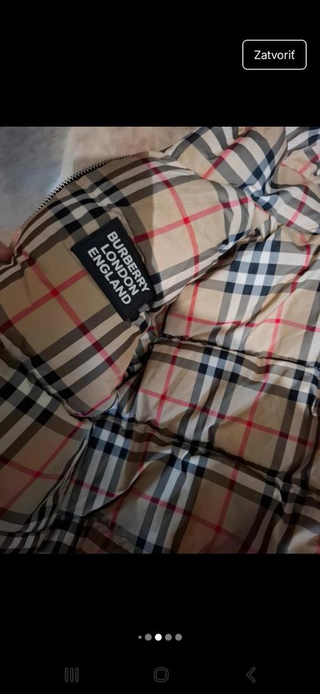 Burberry bunda original obojstranna, burberry,116
