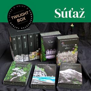 ✨ SÚŤAŽ na našom IG aj FB o knižný box Twilight sága v hodnote 139€! ✨