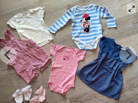 Veci pre dievčatko 6-12 mesiacov, 68–80