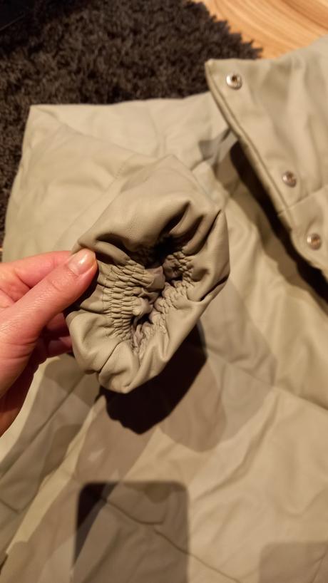 Koženková zimná bunda, reserved,xs