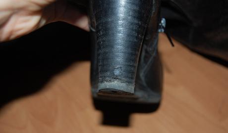 Cizmy nad kolena, prava koza,37, chinese laundry, 37