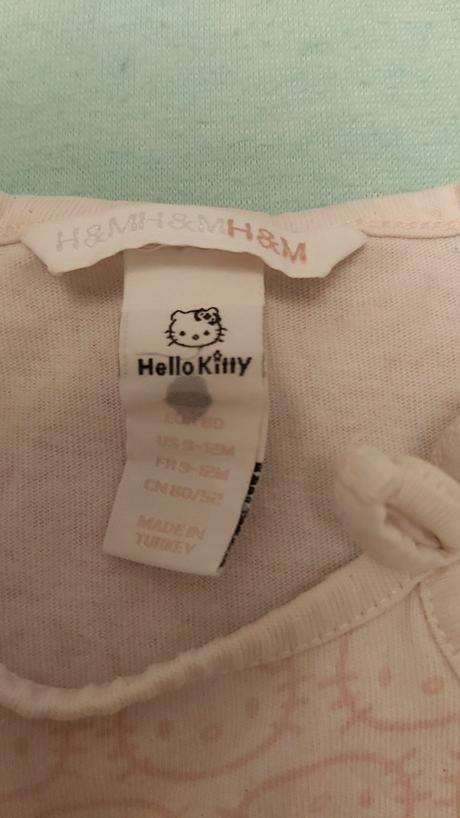 Letné šaty hallo kitty h&m 80, h&m,80