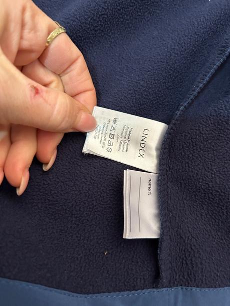 Podšitá softshellová bunda lindex, lindex,158