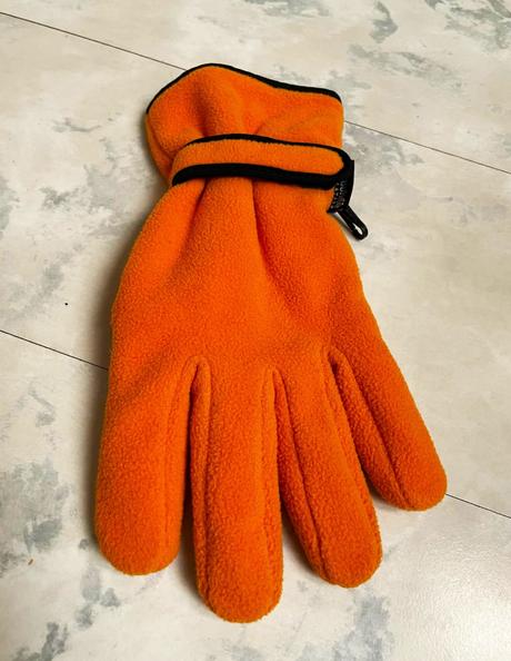 Lyžiarske flisové rukavice thinsulate, 