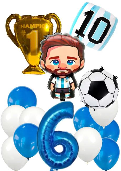 Futbalové balóny messi- až 14/15/16 kusov,