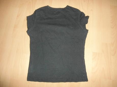 Cierne tricko s dlhym rukavom, 146