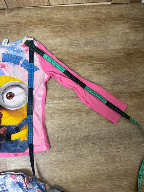 Pyžamo mimoni a pyžamové nohavice minnie, disney,122