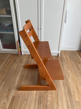 Detska jedalenska rastúca stolicka stokke triptrap, stokke