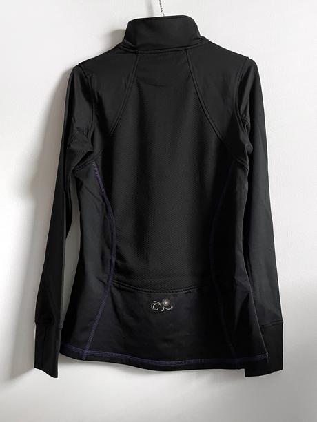 Tchibo bežecké funkčné tričko dlhý rukáv zips 34, xs