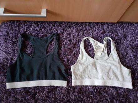 Sada 2 ks podprseniek veľ. 146/152, h&m,146