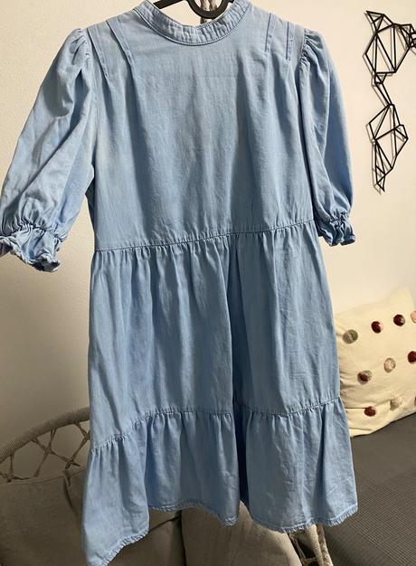 Šaty s puff rukávmi, bershka,xs