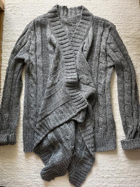 Teplý kardigan,