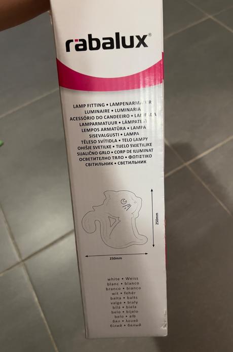 Rabalux nástenné svietidlo, 