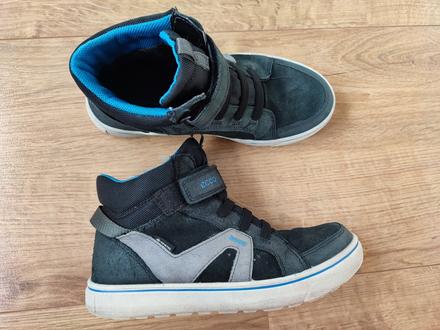 Vysoké prechodné topánky s gore-tex vd 24 cm, ecco,37