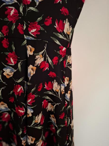 Kvetované košeľové šaty zara, zara,l