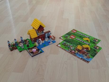 21144 lego minecraft - farmárska usadlosť, 