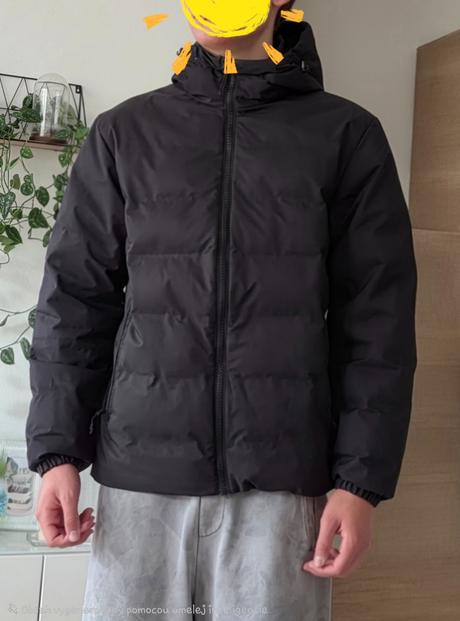 Zimná bunda, h&m,s