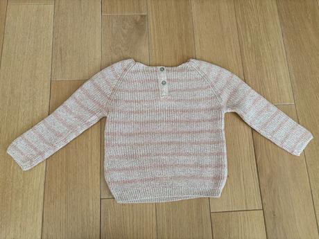 Krásny pulover next pretkany trblietavou niťou, next,98