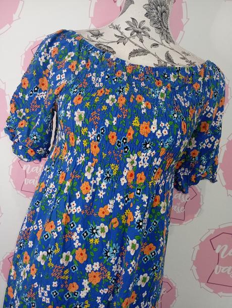 Kvietkované šaty l/xl, l