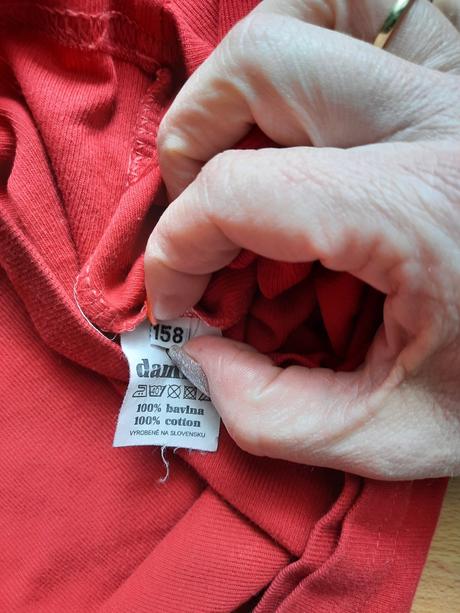 Dievčenské tričko, damini,158