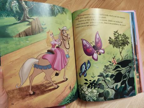 Knihy disney princess - rozprávky o koňoch,