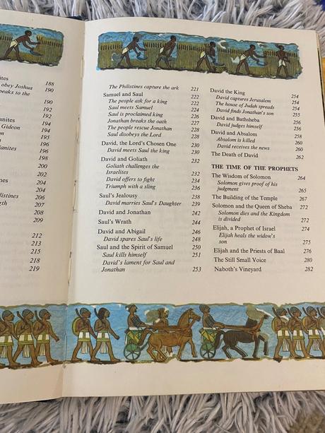 Stará krásna retro the children s bible in colour,