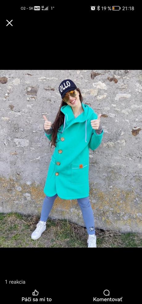 Dámsky kabát ollo, l