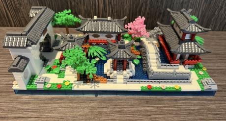 Mini stavebnica záhrada suzhou (nie lego), 