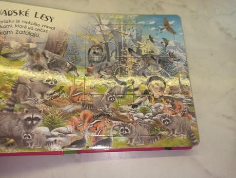Zvieratka a ich maladata - puzzle leporelo,
